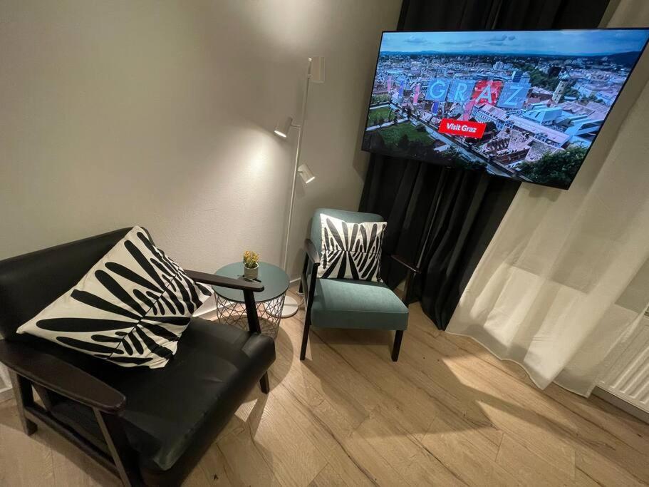 City Apartment Rudolf 26M2 Graz Buitenkant foto