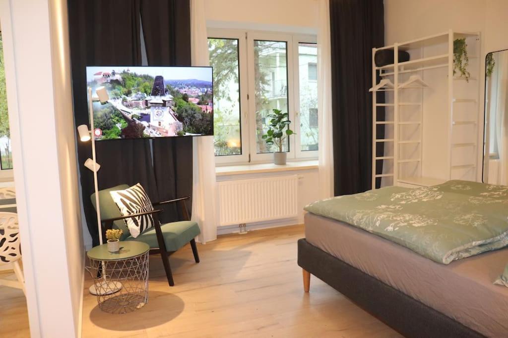City Apartment Rudolf 26M2 Graz Buitenkant foto