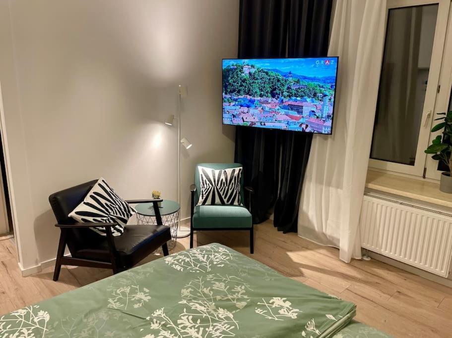 City Apartment Rudolf 26M2 Graz Buitenkant foto